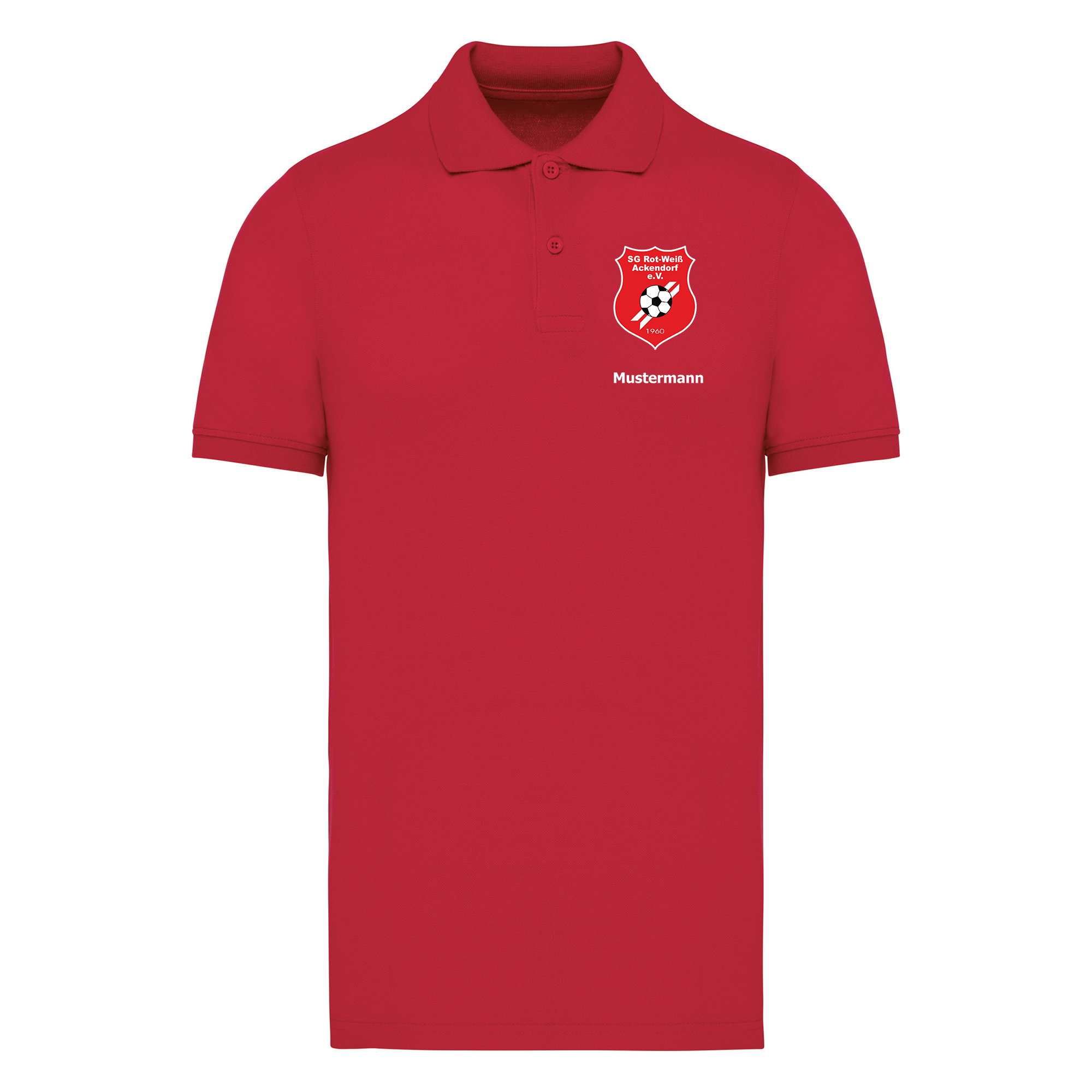 SG Rot Weiss Ackendorf Polo mit Personalisierung