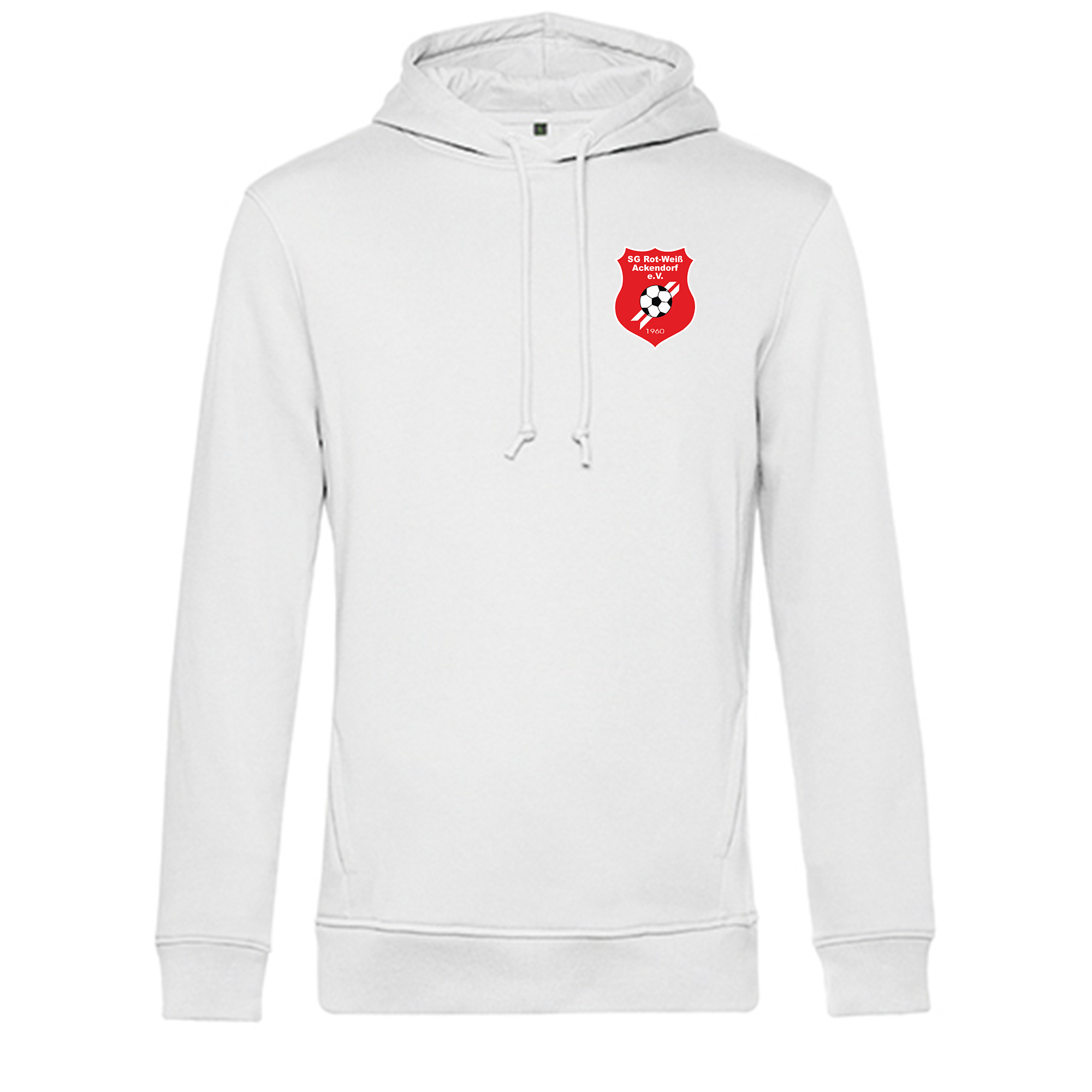 SG Rot Weiss Ackendorf Kapuzenpulover mit Front Druck